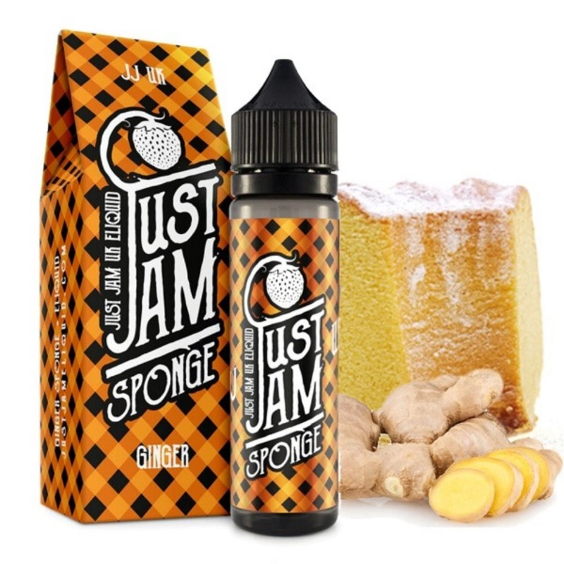 Just Jam - Sponge Ginger Liquid 50ml 0mg